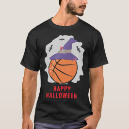 Gelukkig basketbal Halloween - Grappig T-shirt
