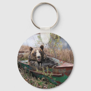 Gelukkig Beer Sleutelhanger