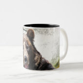 Gelukkig Beer Tweekleurige Koffiemok (Voorkant rechts)