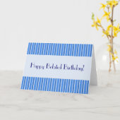 Gelukkig Belated Birthday! Kaart (Gele Bloem)