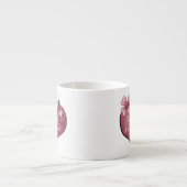 Gelukkig ben ik een oma cadeau espresso kop (Voorkant)