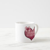 Gelukkig ben ik een oma cadeau espresso kop (Voorkant rechts)