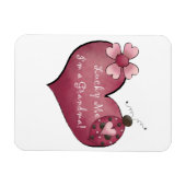 Gelukkig ben ik een oma cadeau magneet (Horizontaal)