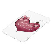 Gelukkig ben ik een oma cadeau magneet (Linkerzijde)