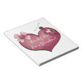 Gelukkig ben ik een oma cadeau notitieblok (Schuin)