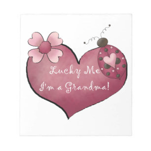 Gelukkig ben ik een oma cadeau notitieblok