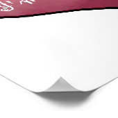 Gelukkig ben ik een oma cadeau poster (Hoek)