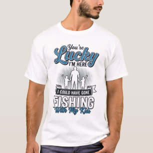 Gelukkig ben ik hier Familievissers Vintage Shirt