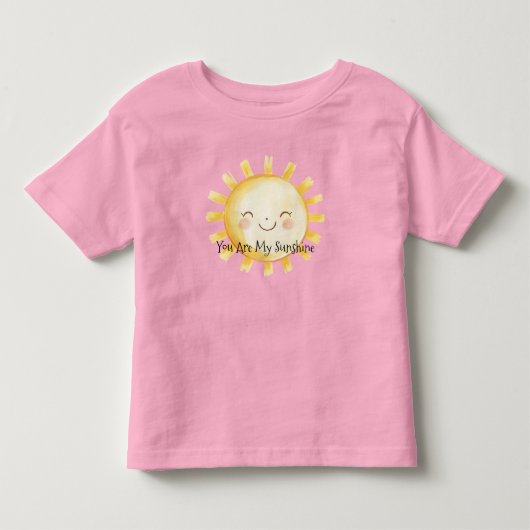Gelukkig bent u mijn zonneschijn  kinder shirts (Voorkant)