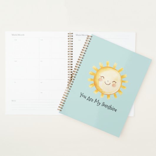 Gelukkig bent u mijn zonneschijn planner (Display)