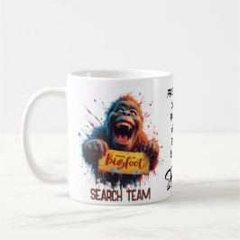 Gelukkig Bigfoot Sasquatch Mugshot Zoekteam Koffiemok