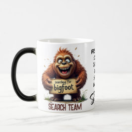 Gelukkig Bigfoot Sasquatch Zoekteam Magische Mok