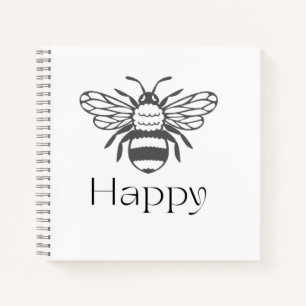 Gelukkig Bij Positieve Affirmatie Welzijn Geschenk Notitieboek