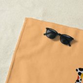 Gelukkig Bijbel Verse Schrift Quote Strandlaken (In situ)