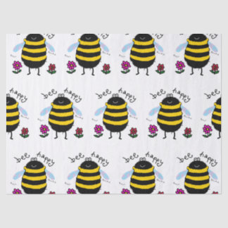 Gelukkig Bijtje Cute Bee Tissue Paper Tissuepapier