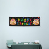 GELUKKIG BIRTHDAY! Cek en Confetti Spandoek (Beurs)