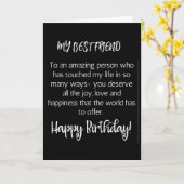 GELUKKIG BIRTHDAY *COUSIN* EN VRIEND VOOR HET LEVE KAART (Gele Bloem)