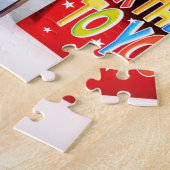 GELUKKIG BIRTHDAY! LEGPUZZEL (Zijkant)