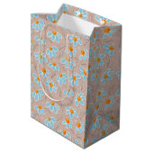 Gelukkig Bloemen Cadeautas (Achterkant Gekanteld)