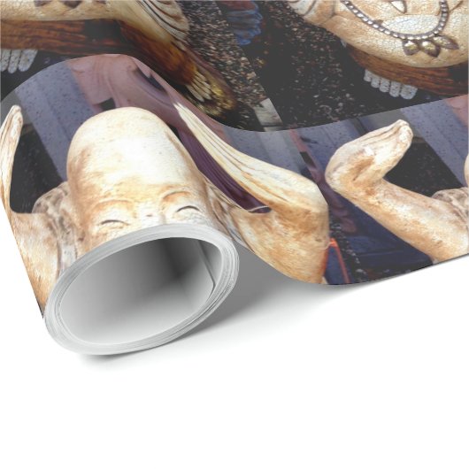 gelukkig boeddha cadeaupapier (Rol Hoek)