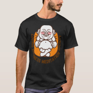 Gelukkig boeddha liefhebbend Kindness Metta Blessi T-shirt