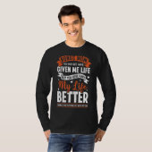 Gelukkig Bonus mam Stepmoeder Stepma voor Daughte T-shirt (Voorkant volledig)