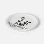 Gelukkig Bord paaspapier Digitaal ingegraveerd eff (Gekanteld)