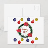 Gelukkig Briefkaart 2019 (Voorkant / Achterkant)