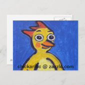 Gelukkig Briefkaart Chickarific (Voorkant / Achterkant)