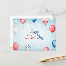 Gelukkig Briefkaart op de Dag van de Arbeid