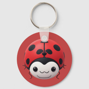 Gelukkig cadeau voor babyshower met vrolijke teken sleutelhanger