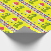 Gelukkig cadeaupapier voor thuisdag, een jaar lang (Hoek)