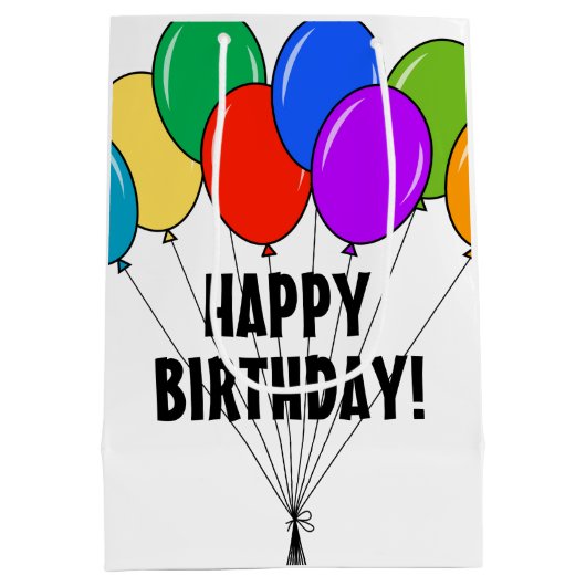 Gelukkig cadeautas van de verjaardag met gekleurde (Achterkant)