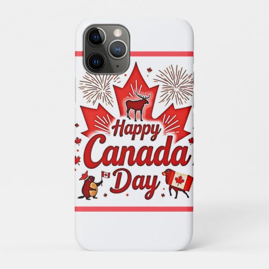 Gelukkig Canada Dag! Case-Mate iPhone Case (Achterkant)