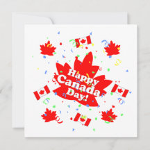 Gelukkig Canada-dag Feestje