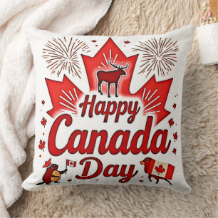 Gelukkig Canada Dag! Kussen