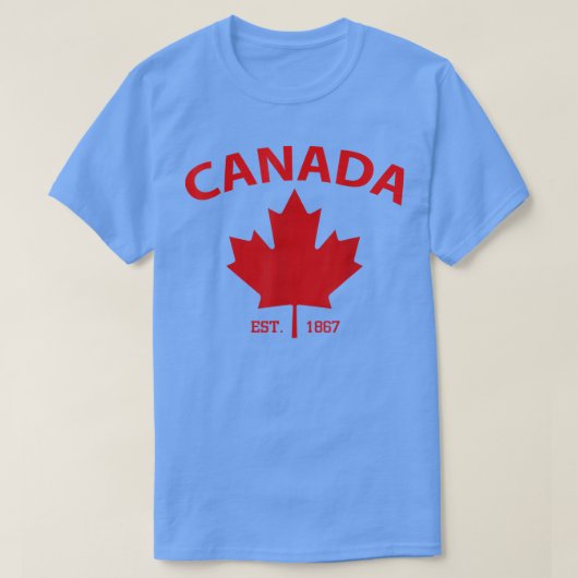 Gelukkig Canada Oost T-shirt (Design voorkant)