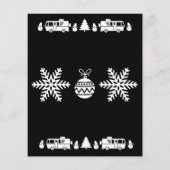 Gelukkig Caravan Kerstseizoen Flyer (Achterkant)