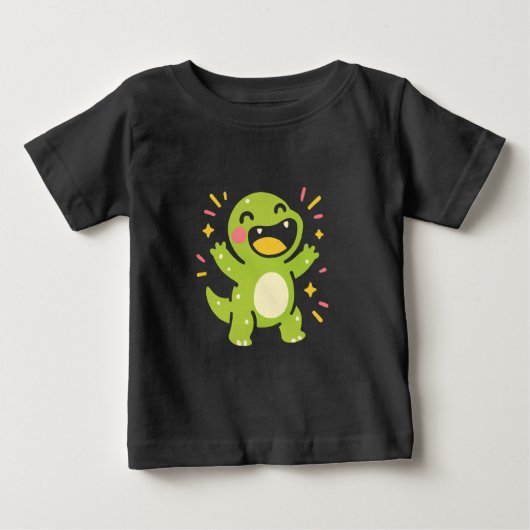 Gelukkig Cartoon Dinosaur (Voorkant)