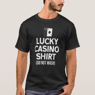 Gelukkig Casino Voor Gokker Roulette of Blackjack T-shirt