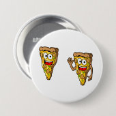 Gelukkig Champignon Pizzastukken Ronde Button 7,6 Cm (Voorkant /achterkant)