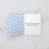 Gelukkig Chanoeka Custom Feestdagen Kaart (Binnen)