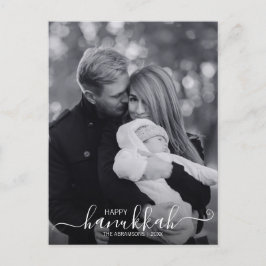 Gelukkig Chanoeka Vakantie Foto Ansichtkaart Feestdagenkaart