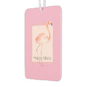Gelukkig Chic Roze Flamingo Luchtverfrisser (Links)