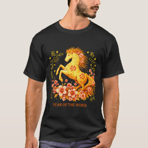 Gelukkig Chinees Maanjaar 2026 Jaar Van Het Paard T-shirt