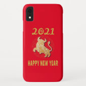 Gelukkig Chinees nieuwjaar 2021 Case-Mate iPhone Case (Achterkant)
