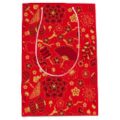 Gelukkig Chinees Nieuwjaar 2024 Medium Cadeauzakje (Voorkant)