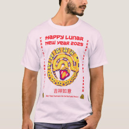 Gelukkig Chinees Nieuwjaar 2025 T-shirt