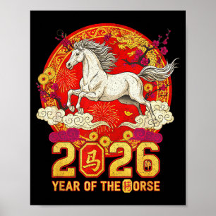 Gelukkig Chinees Nieuwjaar 2026 Chinees Nieuwjaar  Poster