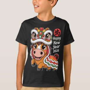 Gelukkig Chinees Nieuwjaar 2026 Jaar Van Het Paard T-shirt